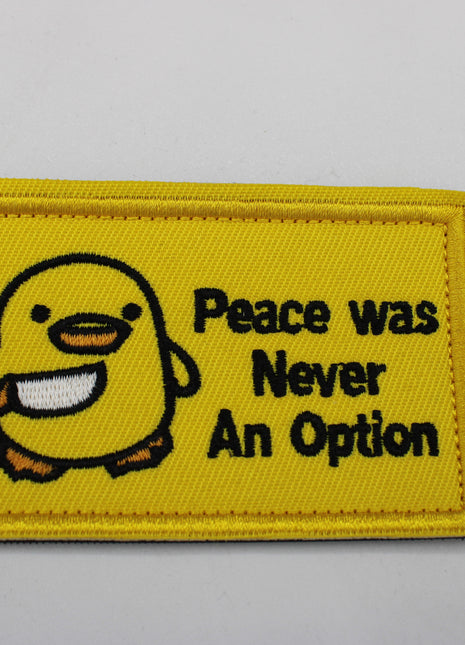 Patch "Peace was Never an Option"