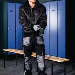Schutzbrille Daylight Flex EN 166 Bügel grau/dunkelblau,Scheibe klar PC PROMAT