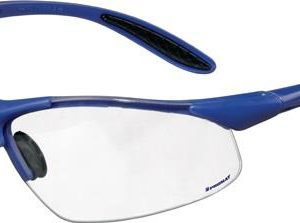 Schutzbrille DAYLIGHT PREMIUM EN 166 Bügel dunkelblau,Scheibe klar PC PROMAT