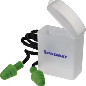Gehörschutzstöpsel SAFELINE IV EN 352-2 SNR 33 dB 1 PA/Box PROMAT - VPE: 6