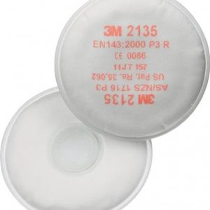 Rundpartikelfilter 2135 EN 1473:2000 P3 f.4000370675,-680, -690,-691 3M, 2 Stück