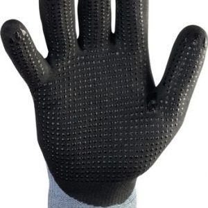 Handschuhe Flex N Gr.8 grau/schwarz EN 388 Kat.II PROMAT - VPE: 12