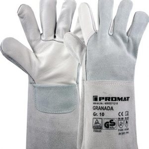 Schweißerhandschuhe Granada Gr.10 grau 6 PA - VPE: 6