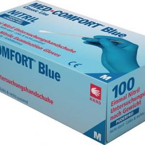 Einw.-Handsch.Med Comfort Blue Gr.M blau Nitril 100 St./Box
